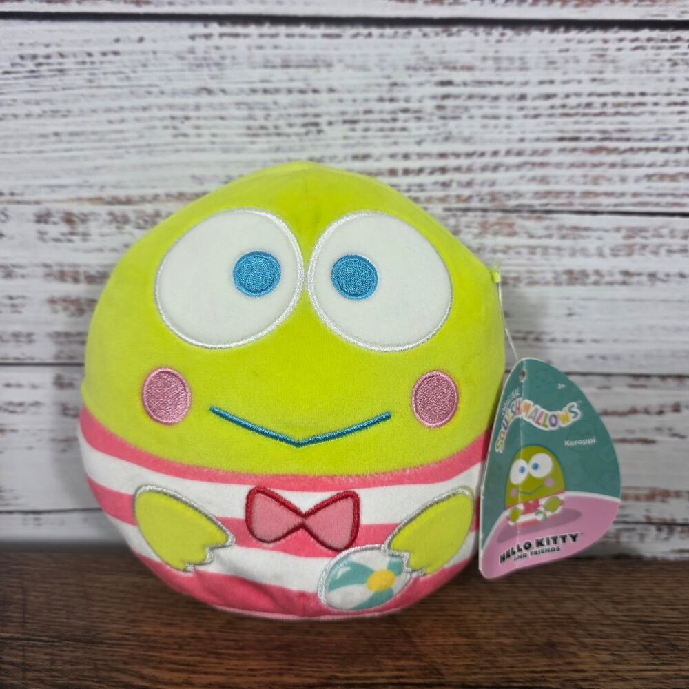 Hello Kitty and Friends Squishmallows Keroppie 6.5" Plush Toy